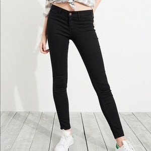 Low rise jean leggings